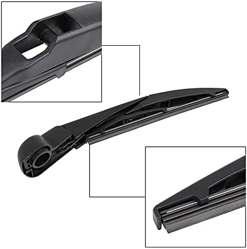 X AUTOHAUX Rear Windshield Wiper Blade Arm Set for Lexus CT200h 11-17