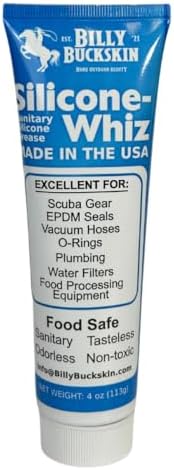 Billy Buckskin 8oz XXL Silicone-Whiz Food Grade Silicone Grease, O Rings