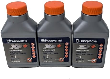 Husqvarna 3-Pack XP Synthetic Blend 2-Cycle Oil 2.6oz Bottles