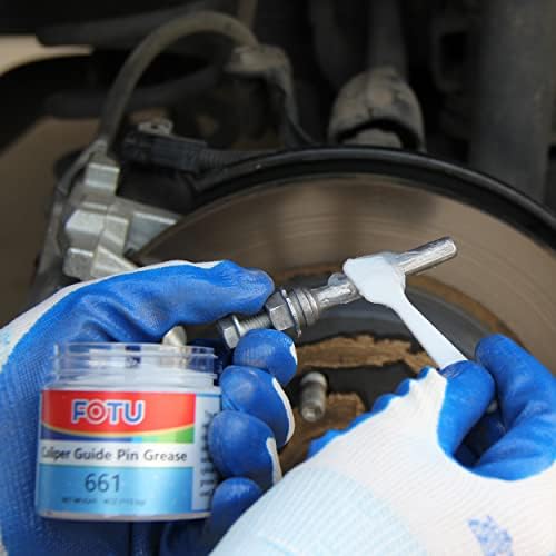 FOTU Brake Grease Kit,Caliper,Anti‑Squeal & Copper Anti‑Seize for Auto Use