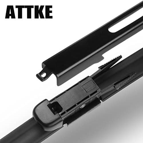 ATTKE 26" + 23" OEM Quality Front Windscreen Wiper Blades for Toyota Sequoia 2008-2018,Toyota Tundra 2007-2018 (Set of 2)
