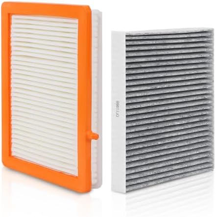 Engine & Cabin Air Filter Set Compatible with 2018-2026 Chevy Equinox/ 2018-2026 GMC Terrain Replace CF11966 CA12260