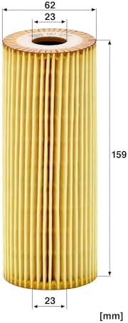 Mann Filter HU 727/1 x Cartridge Oil Filter Replacement with Oil Drain Plug Gasket Compatible With Mercedes-Benz 300CE (1990-1993), 300E (1993), 300SE (1992-1993), 300SL (1990-1993), 300TE (1993)