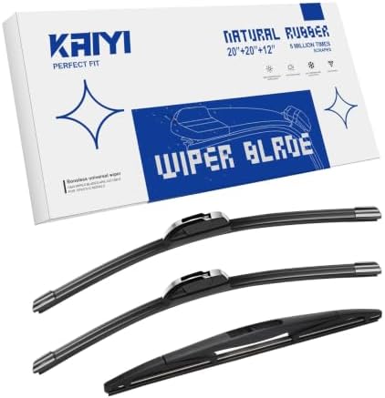KAIYI 3 Windshield Wipers Compatible with Honda Element 2003-2011