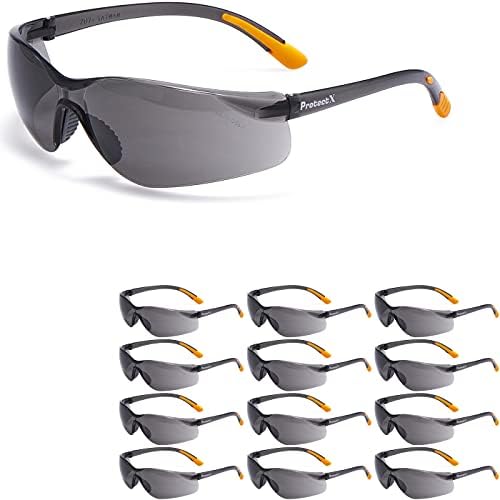 ProtectX Safety Glasses for Men & Women, Safety Sunglasses