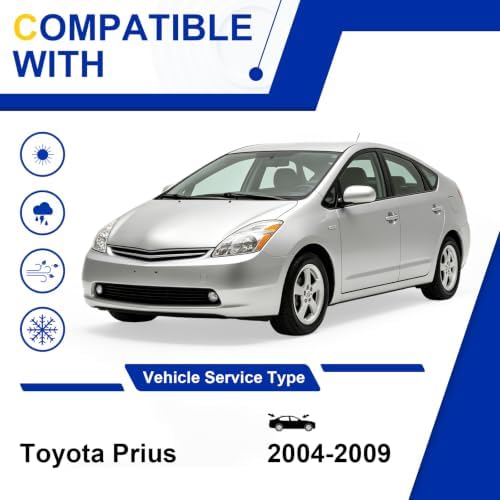 KAIYI 3 Windshield wipers Compatible with Toyota Prius 2004-2009
