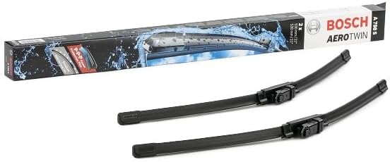 BOSCH 3397009798 AeroTwin Wiper Blades - Set of 2 (21" & 21") Top Lock 16mm