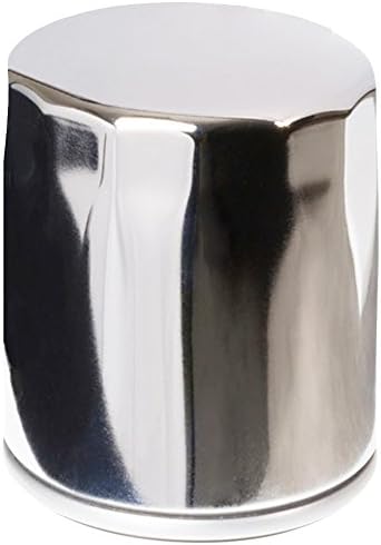 HiFloFiltro HF171C-2 Chrome Standard Premium Oil Filter, 2-Pack
