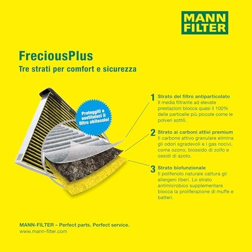 Mann-Filter FP 26 009 Frecious Plus Cabin Air Filter
