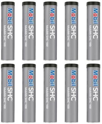 Mobil Mobilith SHC 100 13.4 oz Cartridge (10Pack)