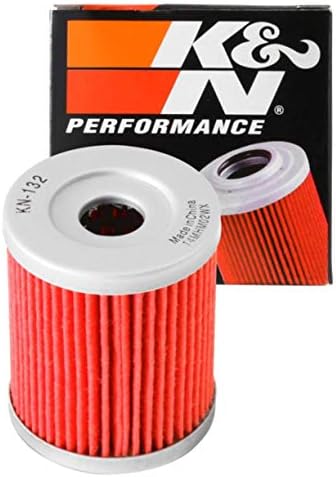 K&N Motorcycle Oil Filter: High Performance, Premium, KN-132