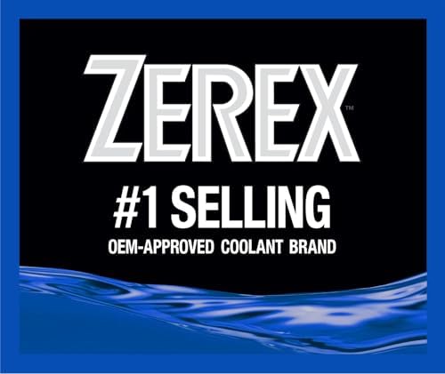 Zerex Asian Vehicle Blue Antifreeze Coolant Concentrate 1 Gallon