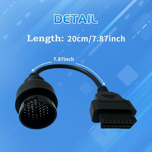 OBD2 to OBD1 Cable for MB Benz 38 Pin OBD2 Adapter Diagnostic Connector