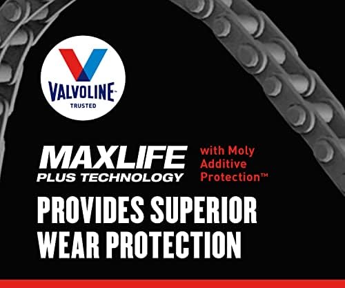 Valvoline High Mileage 150K with Maxlife Plus Technology Motor Oil SAE 10W-30 1 QT, Case of 6