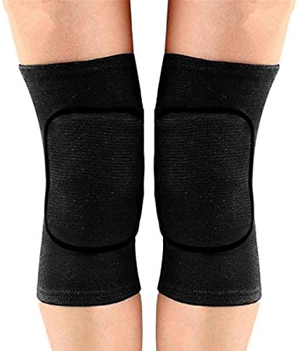 JUMISEE Kids Knee Pad, Anti-Slip Padded Sponge Knee Brace Breathable Flexible Elastic Knee Support for Football Volleyball Dance Skating Basketball Sports