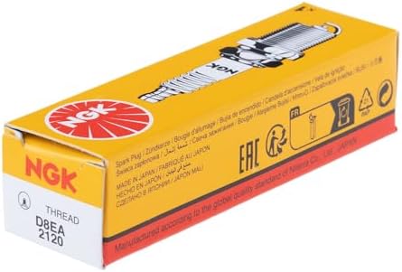 NGK Spark Plug, NGK D8EA, ea, 1, White, One Size