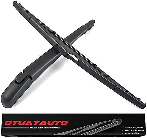 OTUAYAUTO 28780EL000 Rear Wiper Arm Blade Set - Replacement for 2007-2012 Nissan Versa