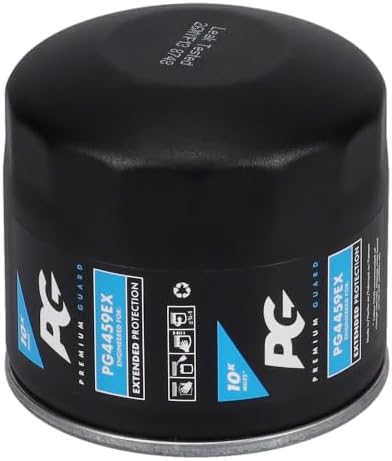 PG PG4459EX Extended Performance Oil Filter | Fits 1989-2019 Hyundai Sonata 2.4L; 1999-2020 Elantra 2.0L; 2010-2024 Kia Forte 2.0L; 2001-2020 Optima, Santa Fe 2.4L