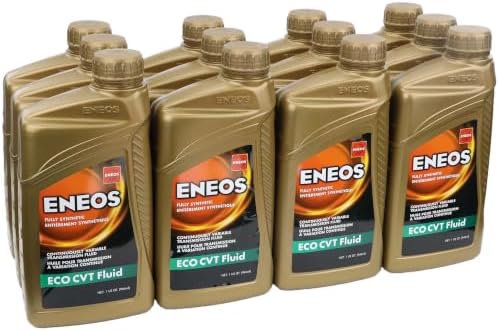 ENEOS ECO CVT Fully Synthetic Transmission Fluid, 12 Qt
