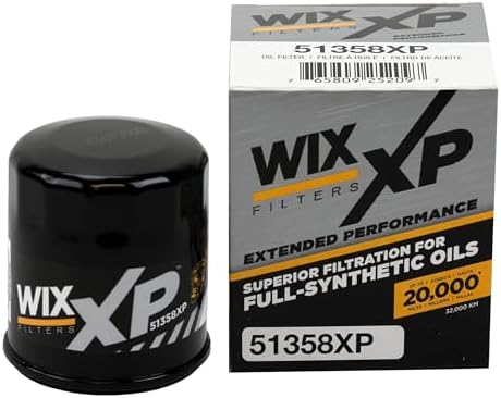 WIX 51358XP WIX XP Oil Filter Replacement, Built for Synthetic Oil - Compatible With Honda (87-12), Kia (95-05), Infiniti-Nissan (96-17)