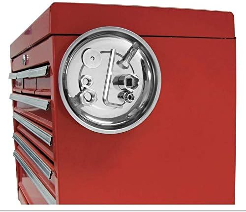 Edward Tools Round 6” Magnetic Tray - Magnetic Parts Tray for Screws, Nut, Bolts, Small Tools - Great for Mechanics, DIY - Heavy Duty Stainless Steel - Extra Strength Magnet