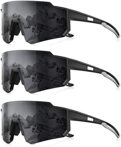 Sports Polarized Sunglasses Men Women for Running Baseball Hiking