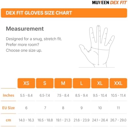 DEX FIT FN320 Precision Grip Work Gloves, 3D-Comfort Fit, Ultra Stretch Nylon Gloves, Lightweight & Flexible for Warehouse Handling, Assembly, Delivery, and Gardening, Black, XS, 1 Pair