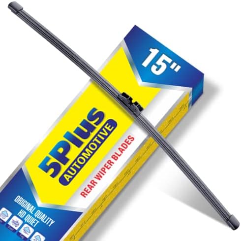 5 PLUS Custom-Fit 15" Back Wiper fits Ford Edge 2015-2024 Rear Wiper Blade