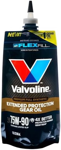 Valvoline FlexFill Extended Protection Full Synthetic 75W-90 Gear Oil 1 QT Pouch