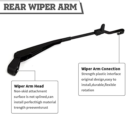 Rear Windshield Wiper Arm & Blade Assembly for Kia Sorento 2003-2009