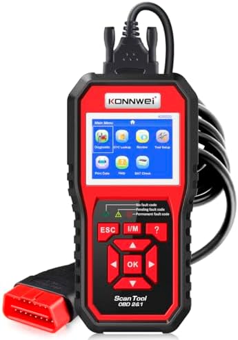 KONNWEI KW850 Professional OBD2 Scanner Auto Code Reader Diagnostic Check Engine Light Scan Tool for OBD II Cars After 1996(Original)
