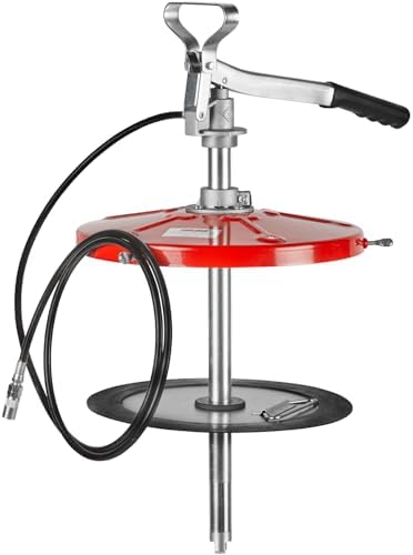 Zeeline By Milton ZE550, Grease Pump, 1.2 Ounces Per 28 Strokes, Designed To Fit 25-50 LBS of Grease, Manual Grease Pump with Carrying Handle, Maximum Output Pressure 3500 PSI