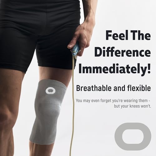 Knee Brace for Women & Men (Pair) – Knee Sleeves for Running, Workout, Weightlifting & Sports – Compression Knee Support for Knee Pain Relief, Meniscus Tear & Arthritis