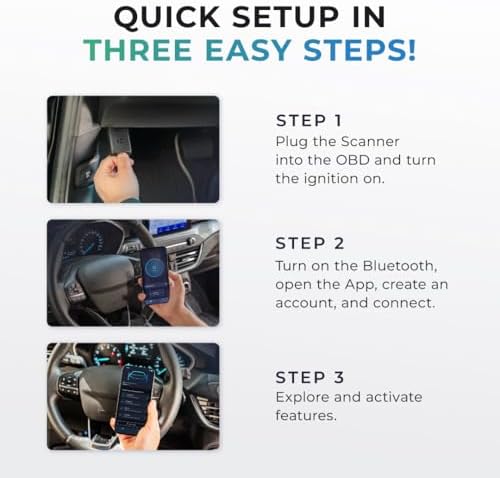 Carista EVO - Bluetooth OBD2 Scanner - Car Diagnostic Tool & Code Reader with Access to Diagnostics, Customizations, Service Tools & Live Data (Subscription Required)