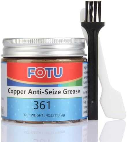 FOTU 361 Copper Anti‑Seize Grease,High Temp for Bolts,Nuts & Thread Parts
