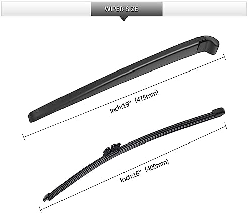 Rear Windshield Wiper Blade and Arm for BMW X7 2019-2026 for Car Window