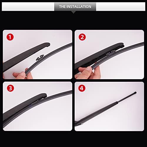Rear Windshield Wiper Blade and Arm for BMW X3 2011-2017 for Car Window