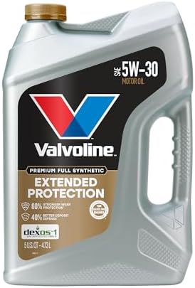 Valvoline Extended Protection Full Synthetic Motor Oil SAE 5W-30 5 QT, Case of 3