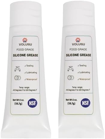 4oz Food Grade Silicone Grease for Plumbers, Valves & O-Rings