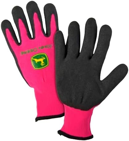 John Deere Nitrile Foam Palm Dipped Gloves LP42427