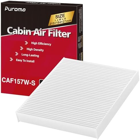 Puroma Cabin Air Filter Multi-Layer for CP157 CF12157 Lexus Toyota Subaru