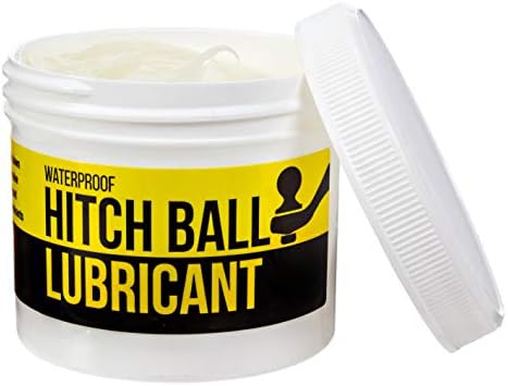 Mission Automotive Ball Grease for Trailer Hitch - 4 Oz, 1 Pack - Waterproof Hitch Grease & Tow Ball Lubricant for Trailer Pins - Reduces Friction & Wear