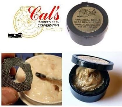 Cal's Universal Fishing Reel and Star Drag Grease Multi Use