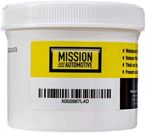 Mission Automotive Ball Grease for Trailer Hitch - 4 Oz, 1 Pack - Waterproof Hitch Grease & Tow Ball Lubricant for Trailer Pins - Reduces Friction & Wear