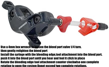 CYCOBYCO Brake Bleed Kit for SRAM AVID Hays Formula with 60ml DOT Oil Fluid