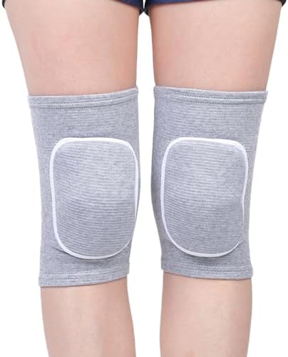 JUMISEE Kids Knee Pad, Anti-Slip Padded Sponge Knee Brace Breathable Flexible Elastic Knee Support for Football Volleyball Dance Skating Basketball Sports