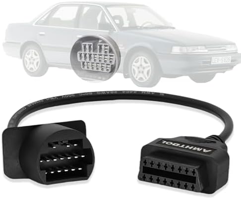 OBD2 Adapter for Toyota 17 Pin OBD1 to 16 Pin OBD2 Diagnostic Cable