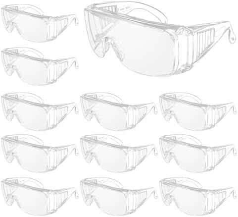 Safety Glasses Over Eyeglasses, Protective Goggles