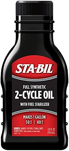 STA-BIL Full Synthetic 2-Cycle Oil, 2.6 oz