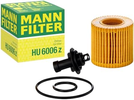 Mann Filter HU 6006 z Cartridge Oil Filter Replacement Compatible With Lexus CT200h (2011-2017), Pontiac Vibe (2009-2010), Scion iM (2016), xD (2008-2014)